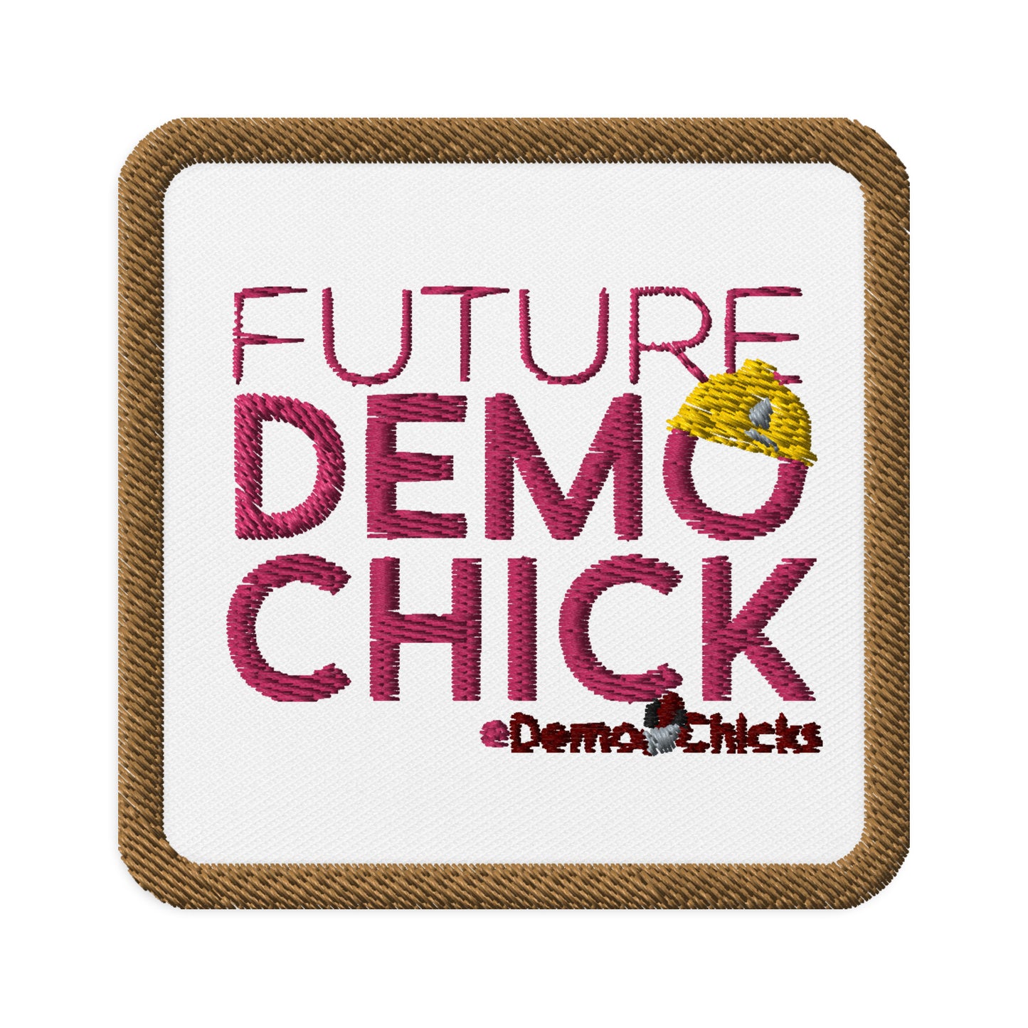 Future Demo Chick | Embroidered patches