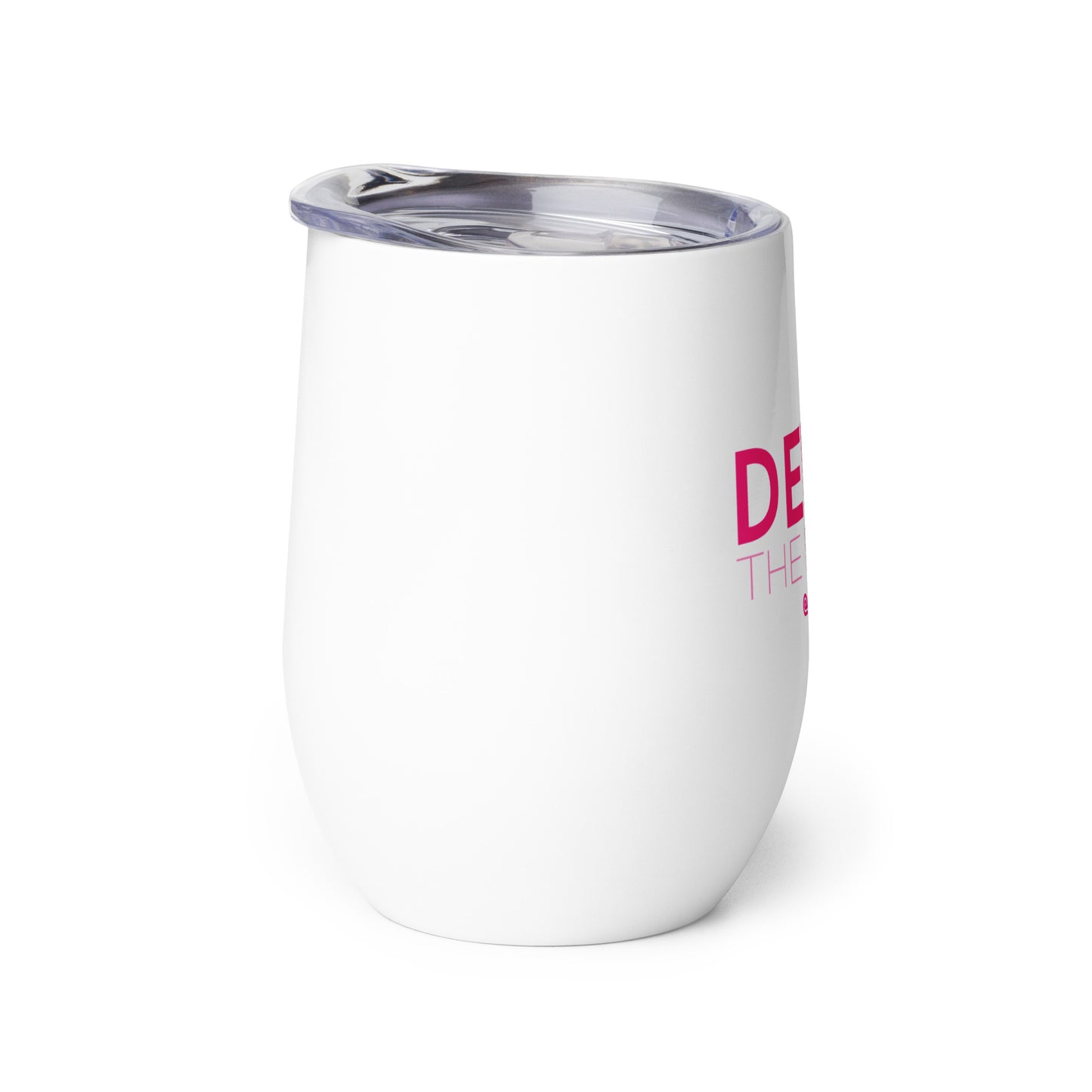 DEMO THE DIVIDE Wine tumbler by Demo Chicks