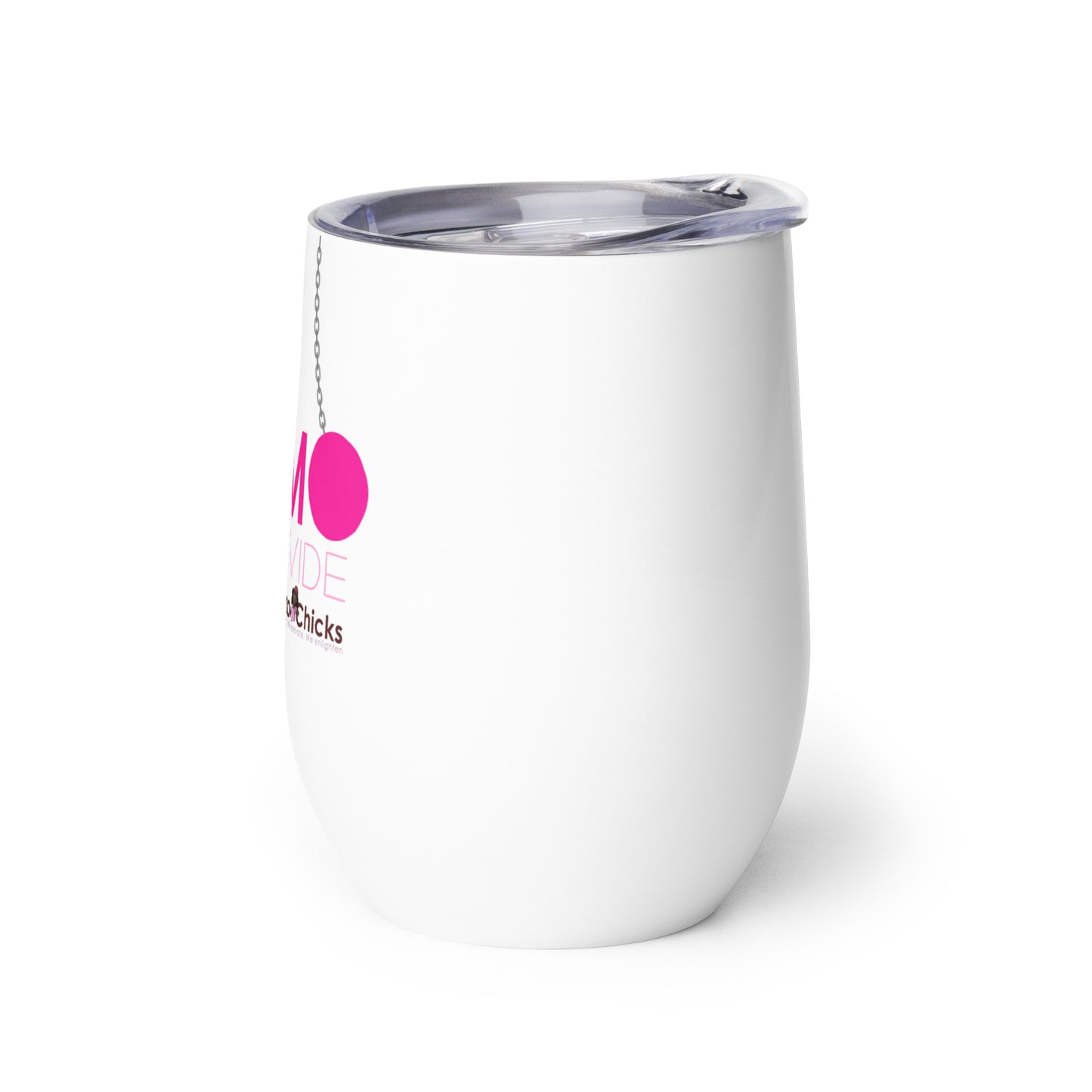 DEMO THE DIVIDE Wine tumbler by Demo Chicks
