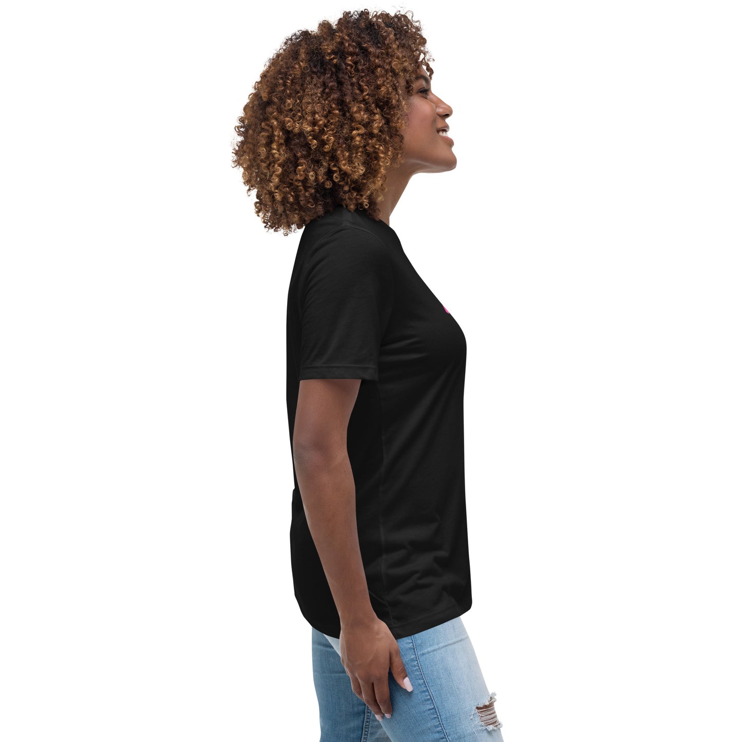 Breaking Barriers Building Dreams by Demo Chicks | Women's Relaxed T-Shirt