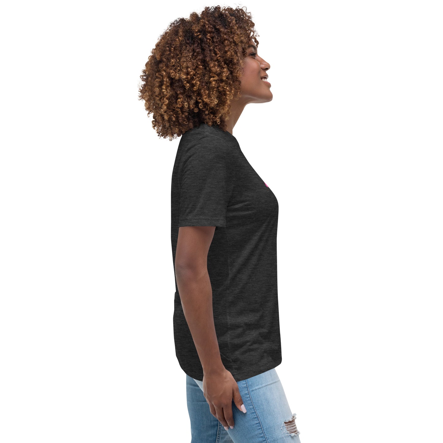 Breaking Barriers Building Dreams by Demo Chicks | Women's Relaxed T-Shirt