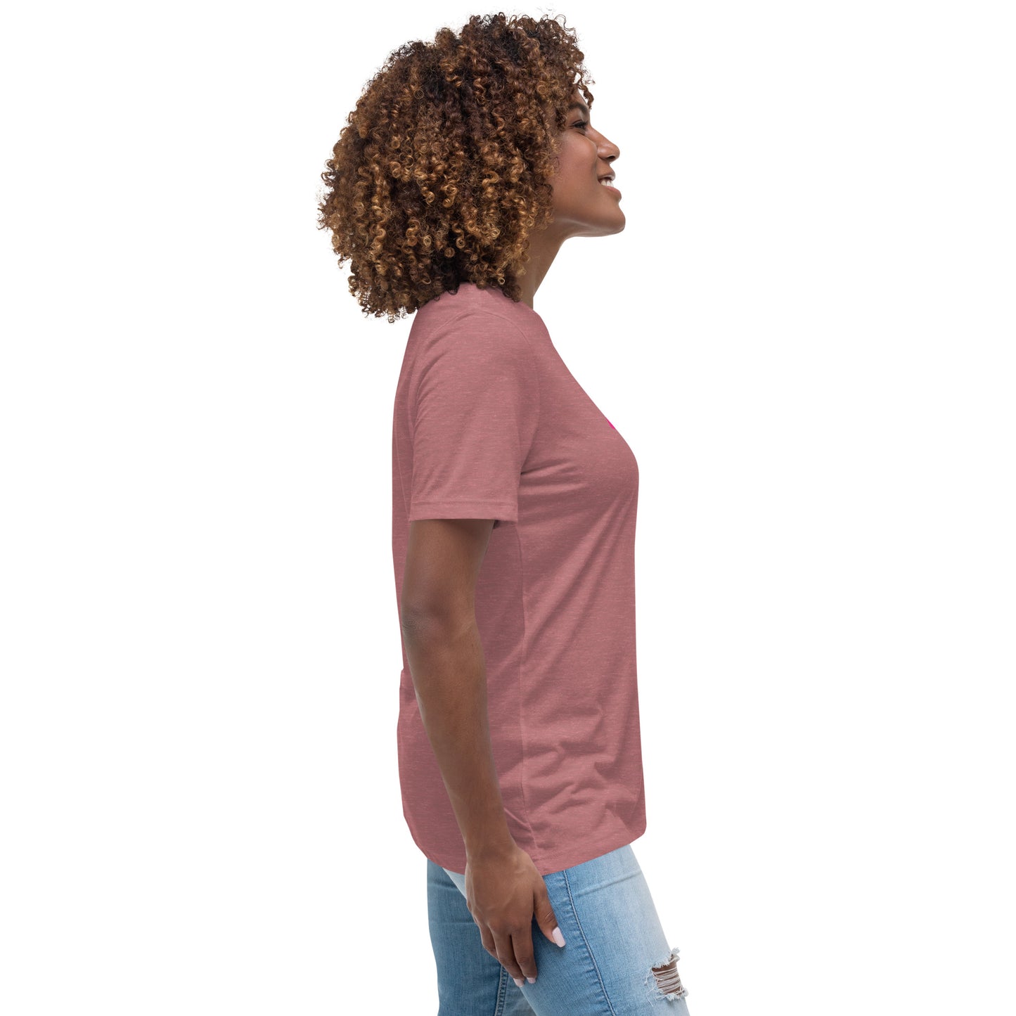 Breaking Barriers Building Dreams by Demo Chicks | Women's Relaxed T-Shirt