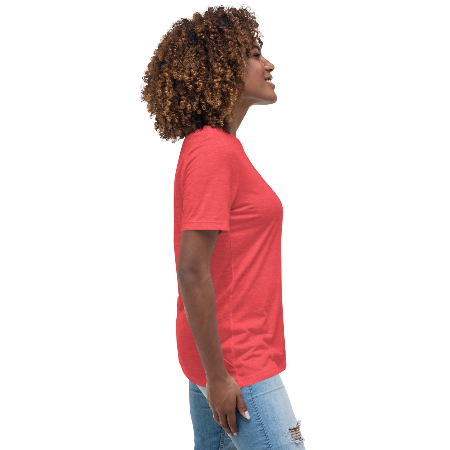 Breaking Barriers Building Dreams by Demo Chicks | Women's Relaxed T-Shirt