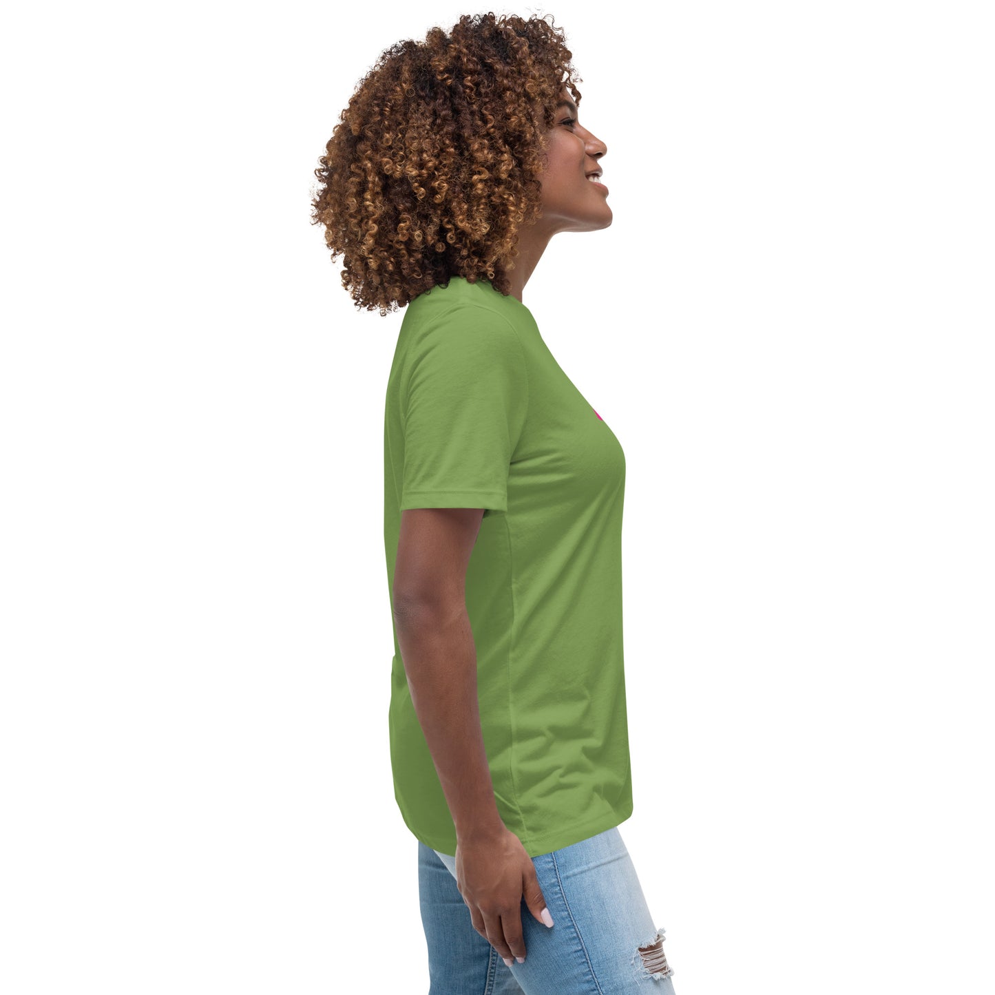 Breaking Barriers Building Dreams by Demo Chicks | Women's Relaxed T-Shirt
