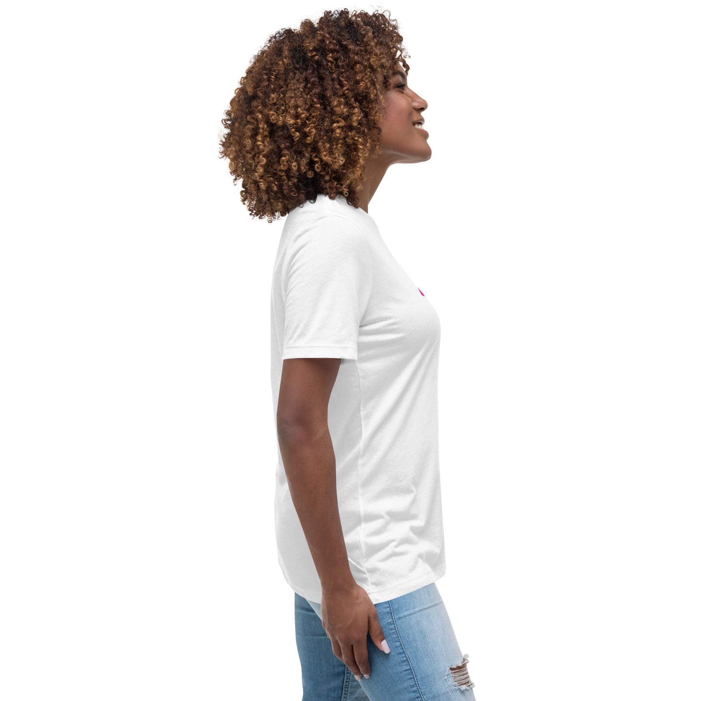 Breaking Barriers Building Dreams by Demo Chicks | Women's Relaxed T-Shirt