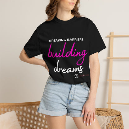 Building Dreams T-Shirt — Inspirational Graphic Tee for Creators & Dreamers