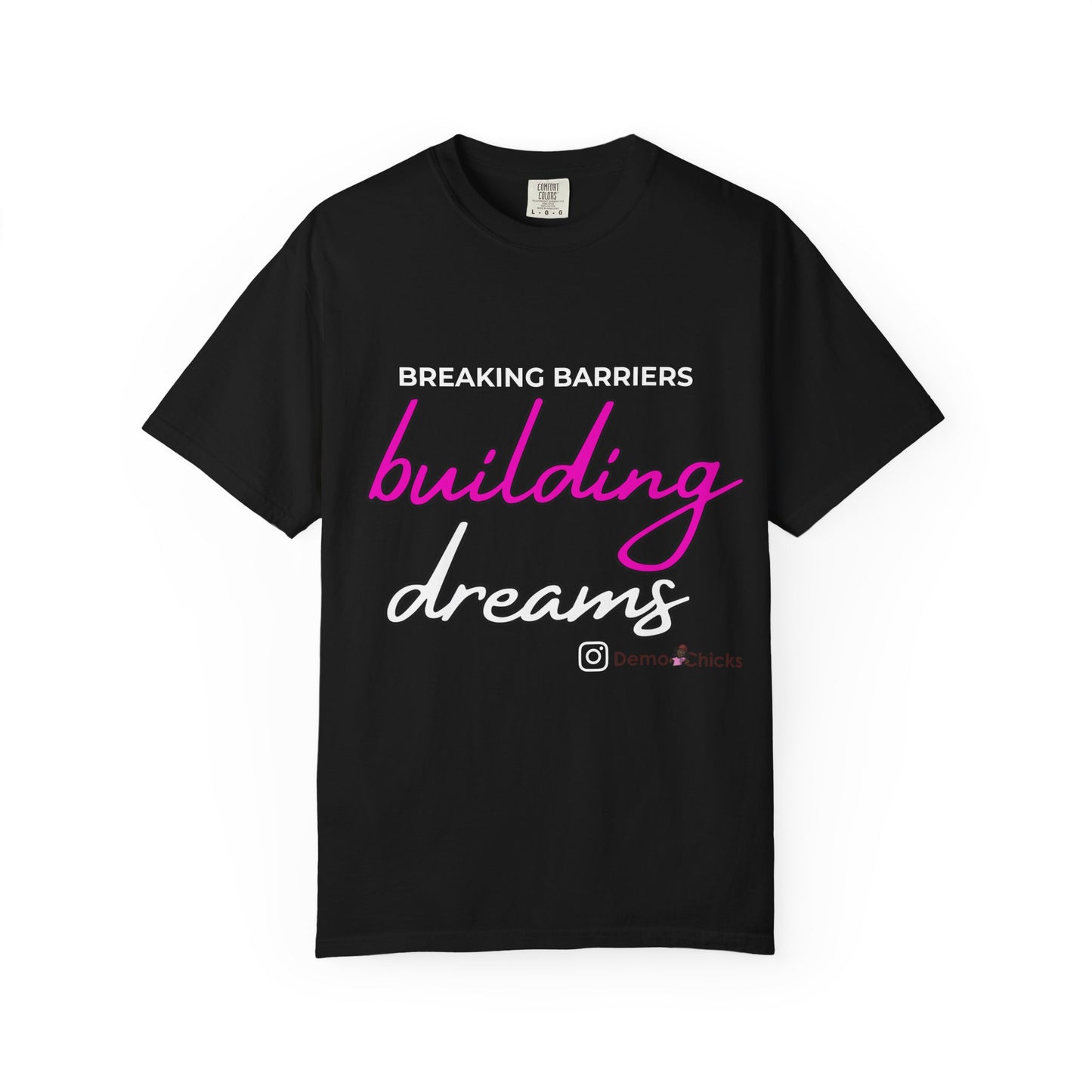 Building Dreams T-Shirt — Inspirational Graphic Tee for Creators & Dreamers