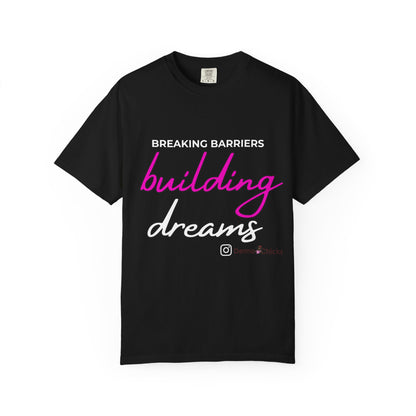 Building Dreams T-Shirt — Inspirational Graphic Tee for Creators & Dreamers