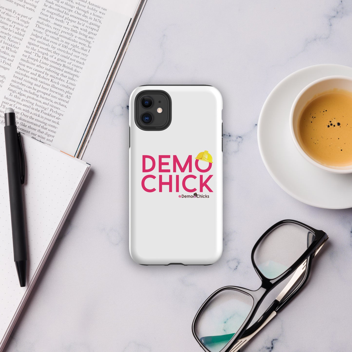 DEMO CHICK Tough Case for iPhone® by Demo Chicks