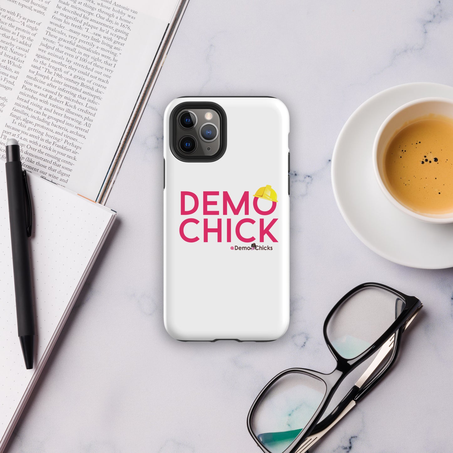 DEMO CHICK Tough Case for iPhone® by Demo Chicks