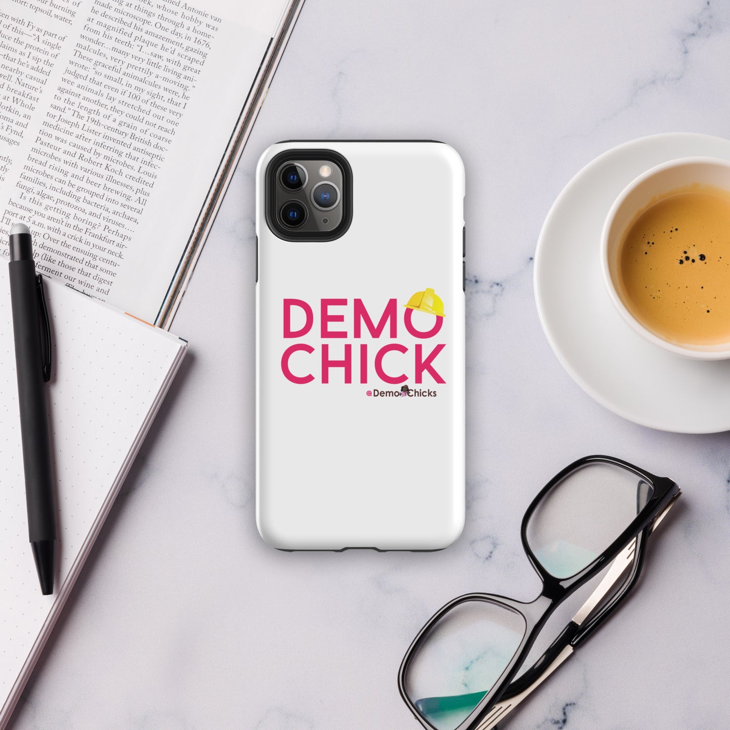 DEMO CHICK Tough Case for iPhone® by Demo Chicks