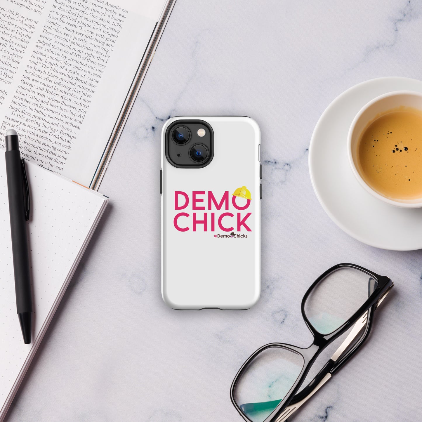 DEMO CHICK Tough Case for iPhone® by Demo Chicks