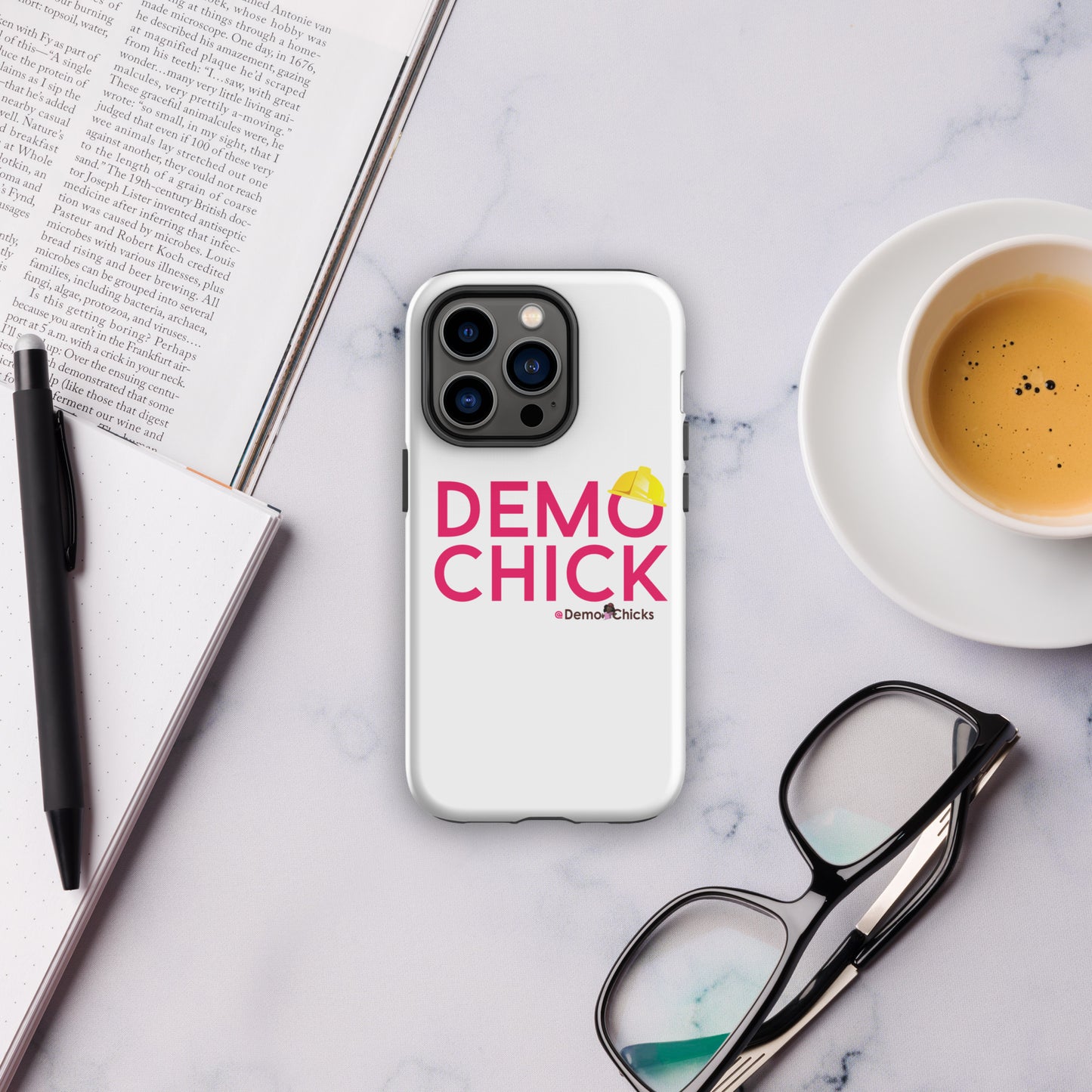 DEMO CHICK Tough Case for iPhone® by Demo Chicks