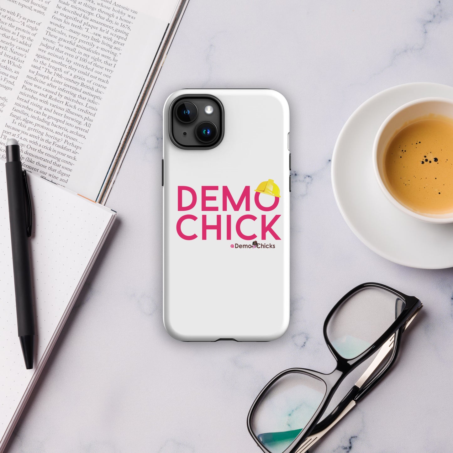 DEMO CHICK Tough Case for iPhone® by Demo Chicks