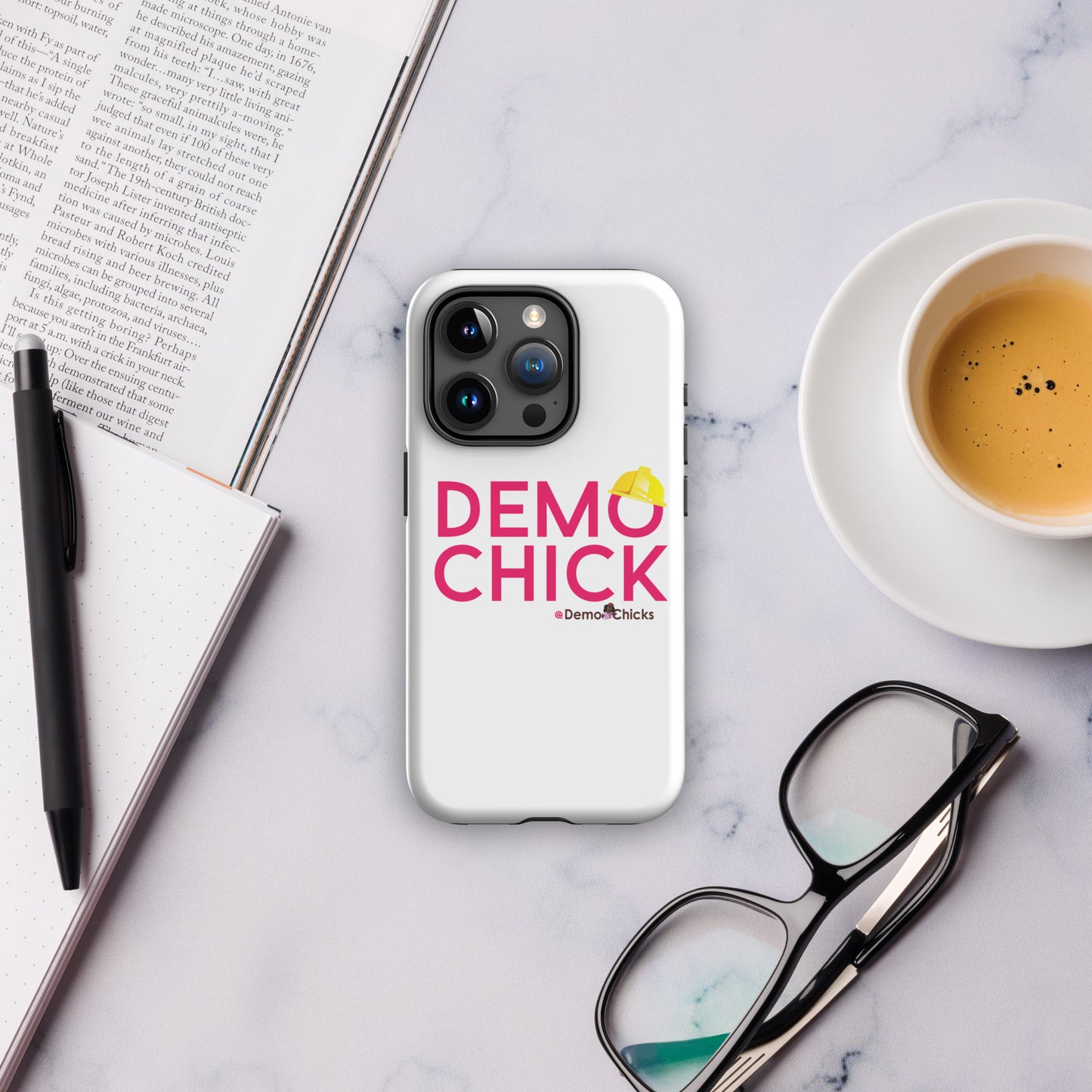 DEMO CHICK Tough Case for iPhone® by Demo Chicks