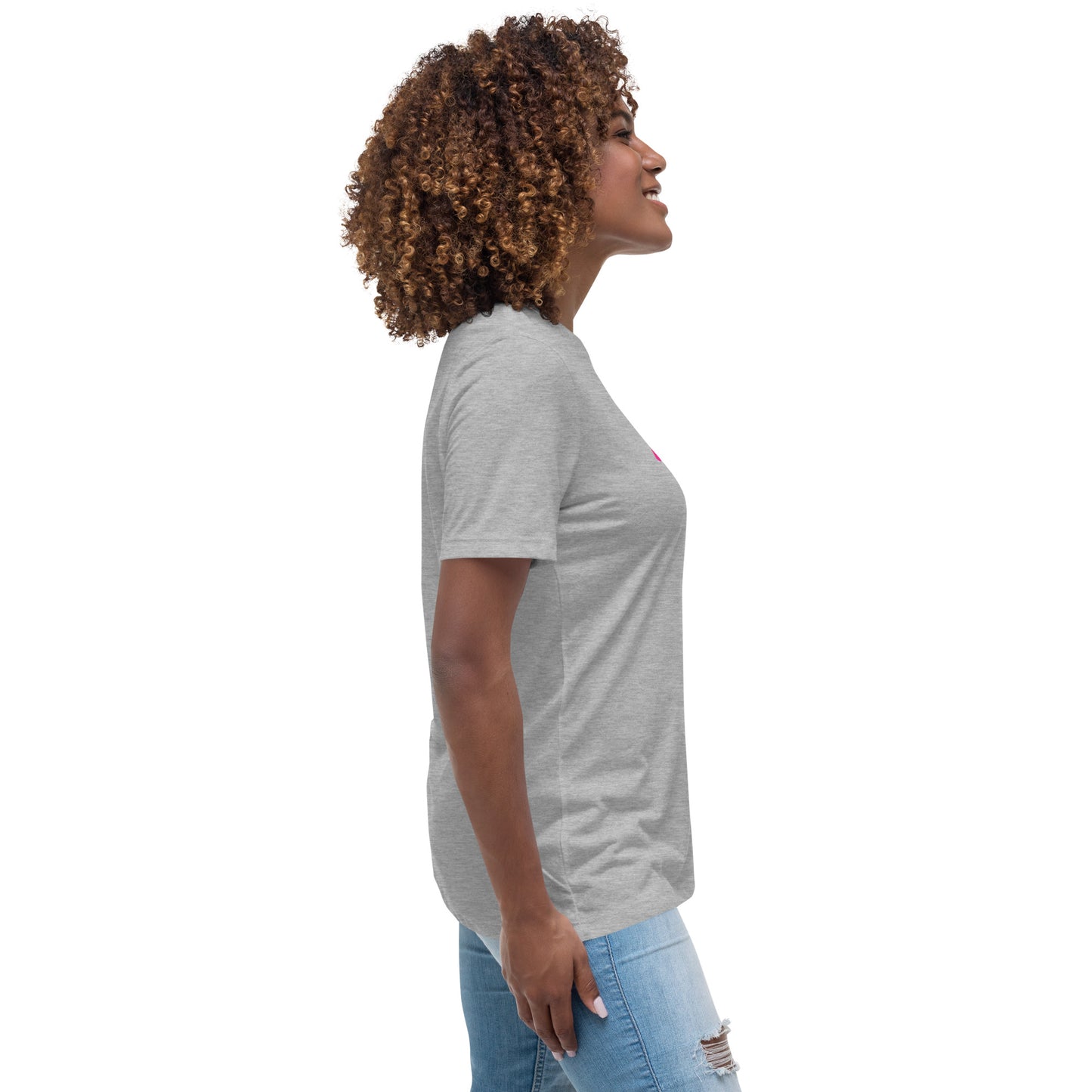 Breaking Barriers Building Dreams by Demo Chicks | Women's Relaxed T-Shirt