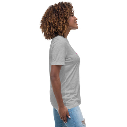 Breaking Barriers Building Dreams by Demo Chicks | Women's Relaxed T-Shirt