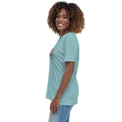 Breaking Barriers Building Dreams by Demo Chicks | Women's Relaxed T-Shirt