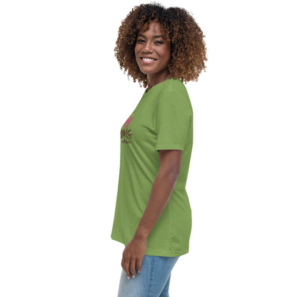 Breaking Barriers Building Dreams by Demo Chicks | Women's Relaxed T-Shirt
