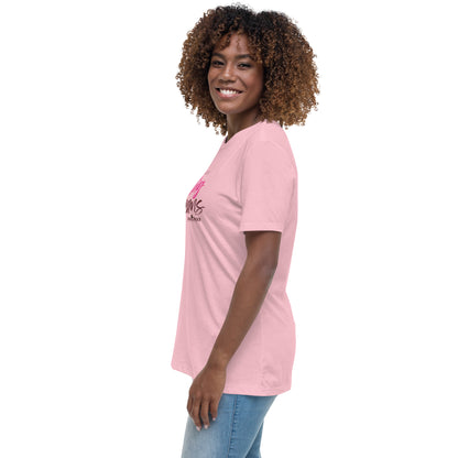 Breaking Barriers Building Dreams by Demo Chicks | Women's Relaxed T-Shirt